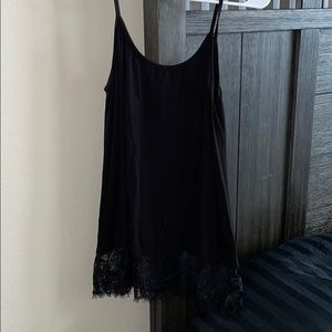 altard state black lace tank top